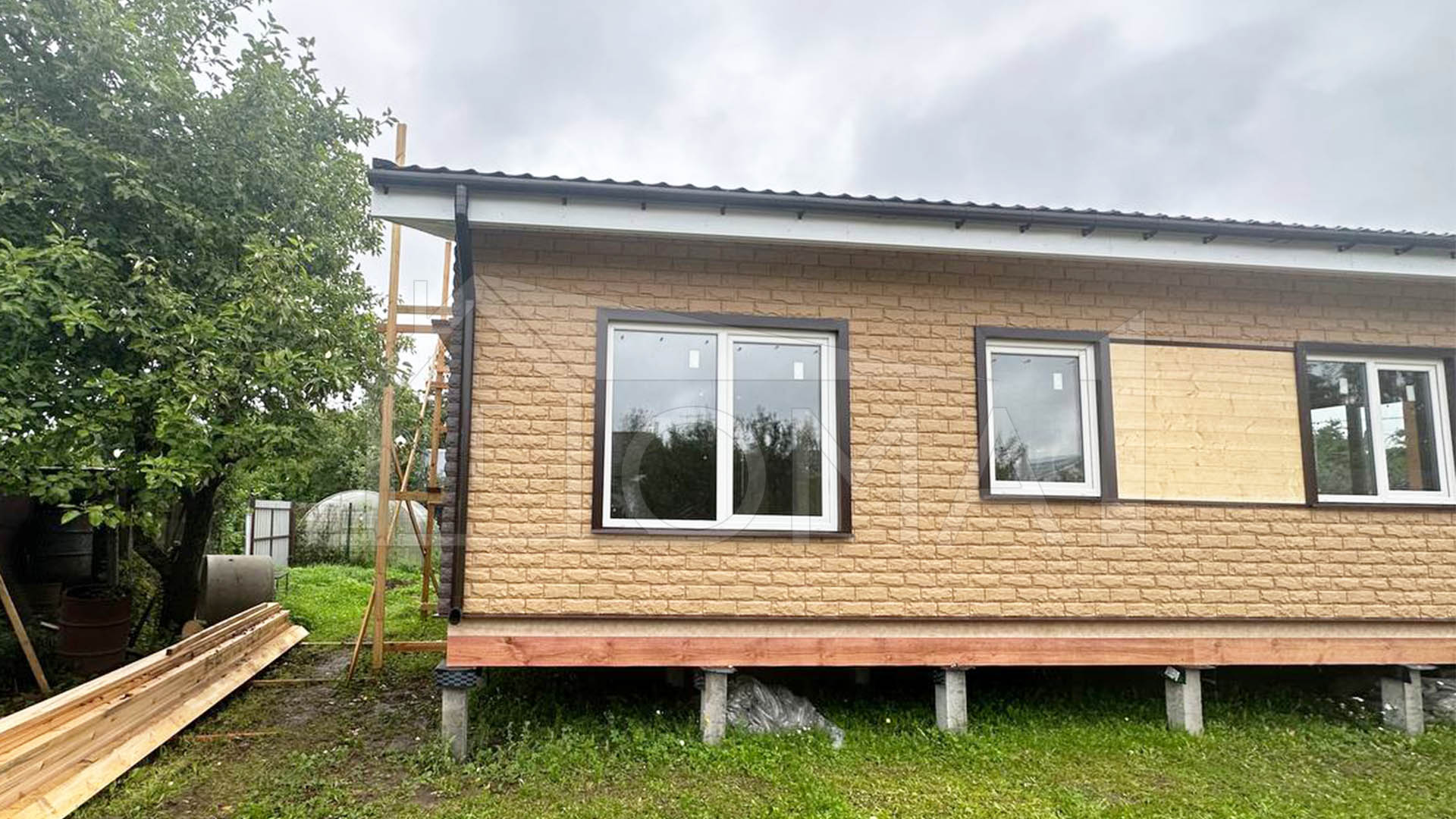 Дом по проекту «Салерно» - 12,0х8,5м