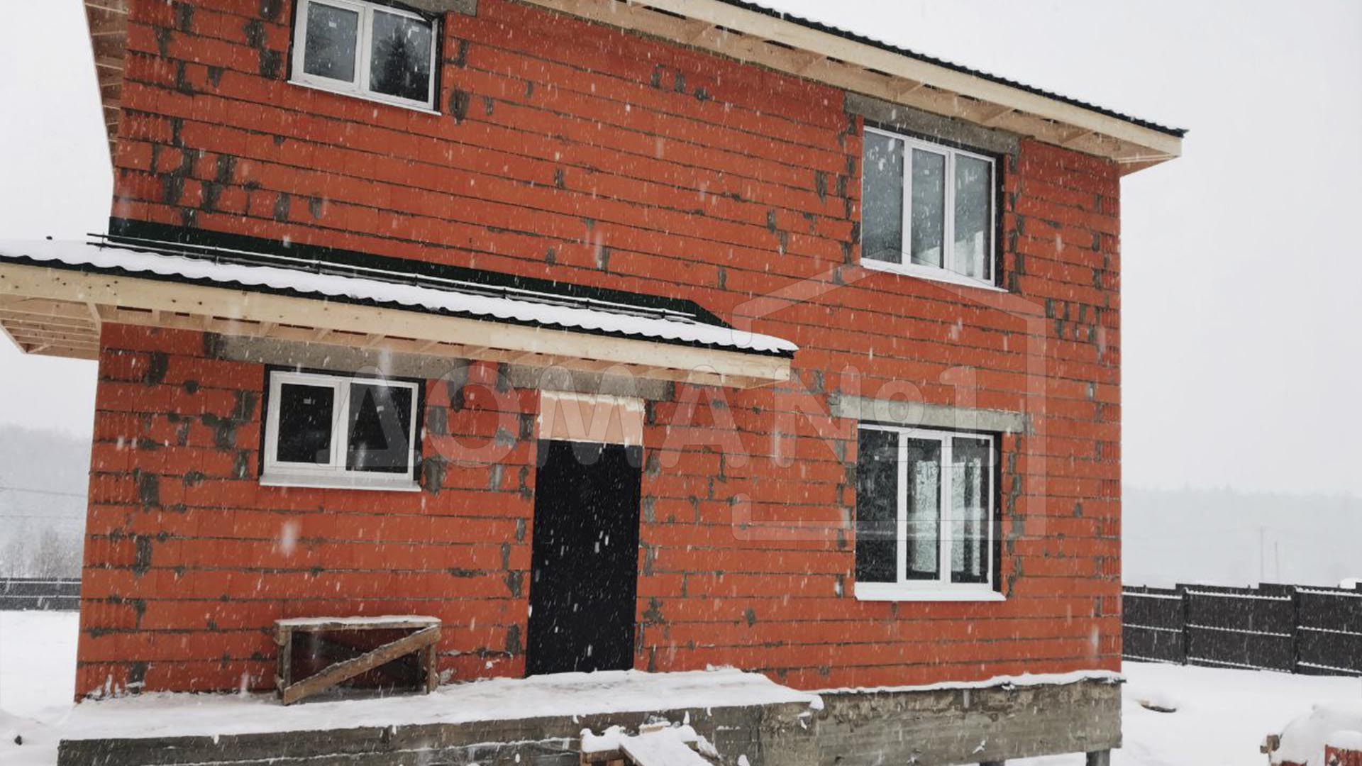 Каменный дом по проекту «Ницца 10х10» - 204 м²