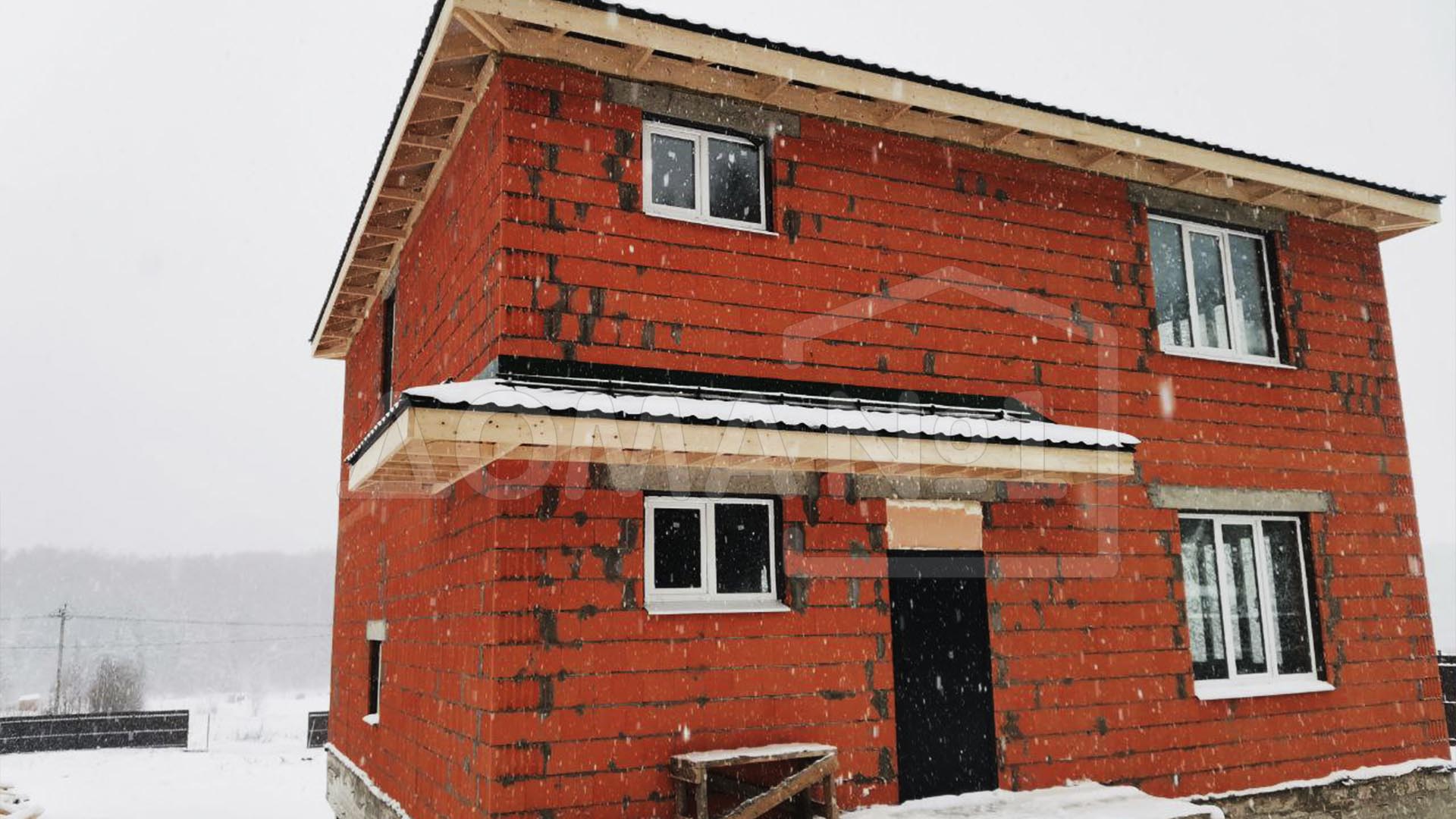 Каменный дом по проекту «Ницца 10х10» - 204 м²