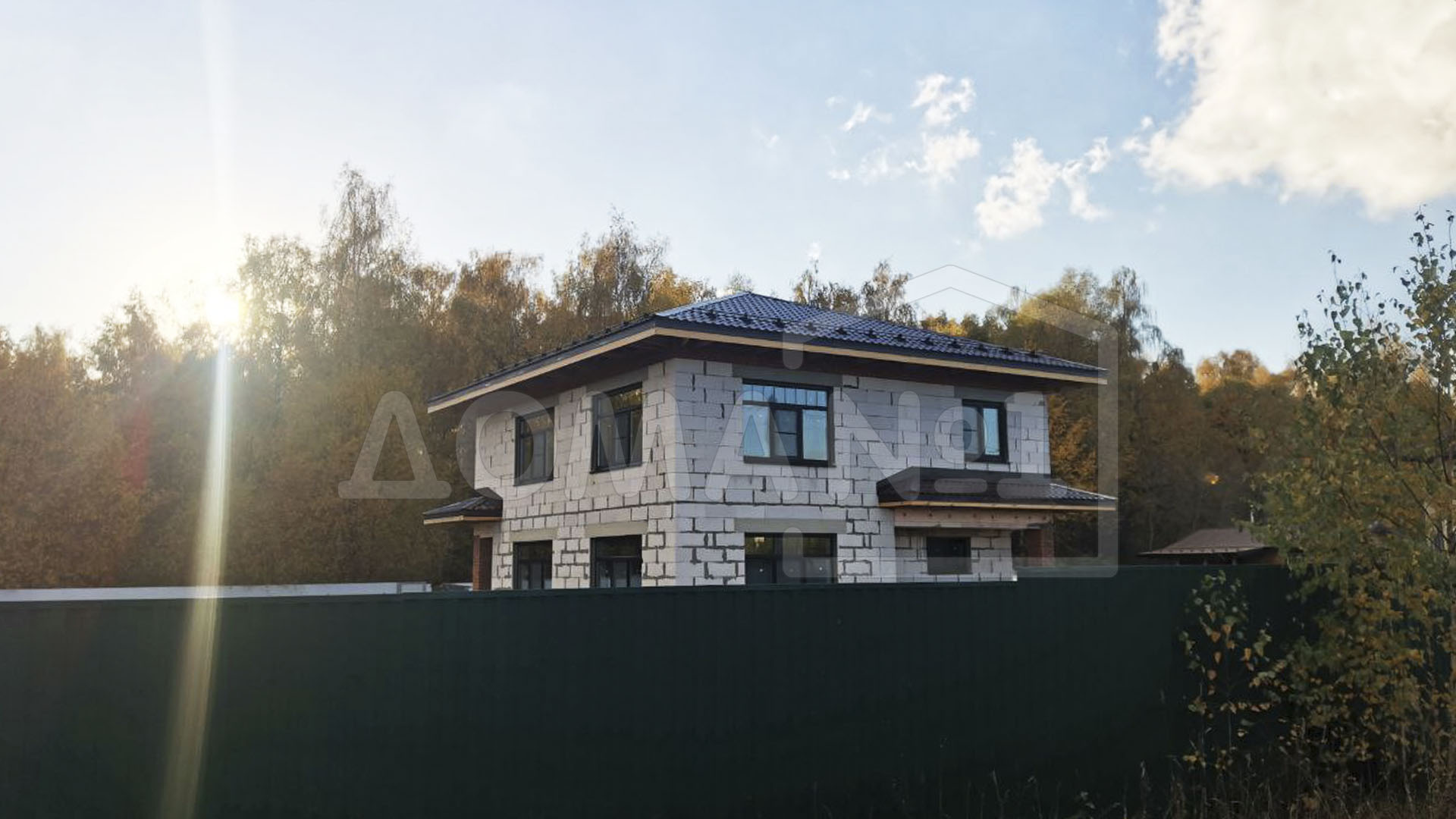 Дом по проекту «Ницца» - 9,5 х 9,4 м