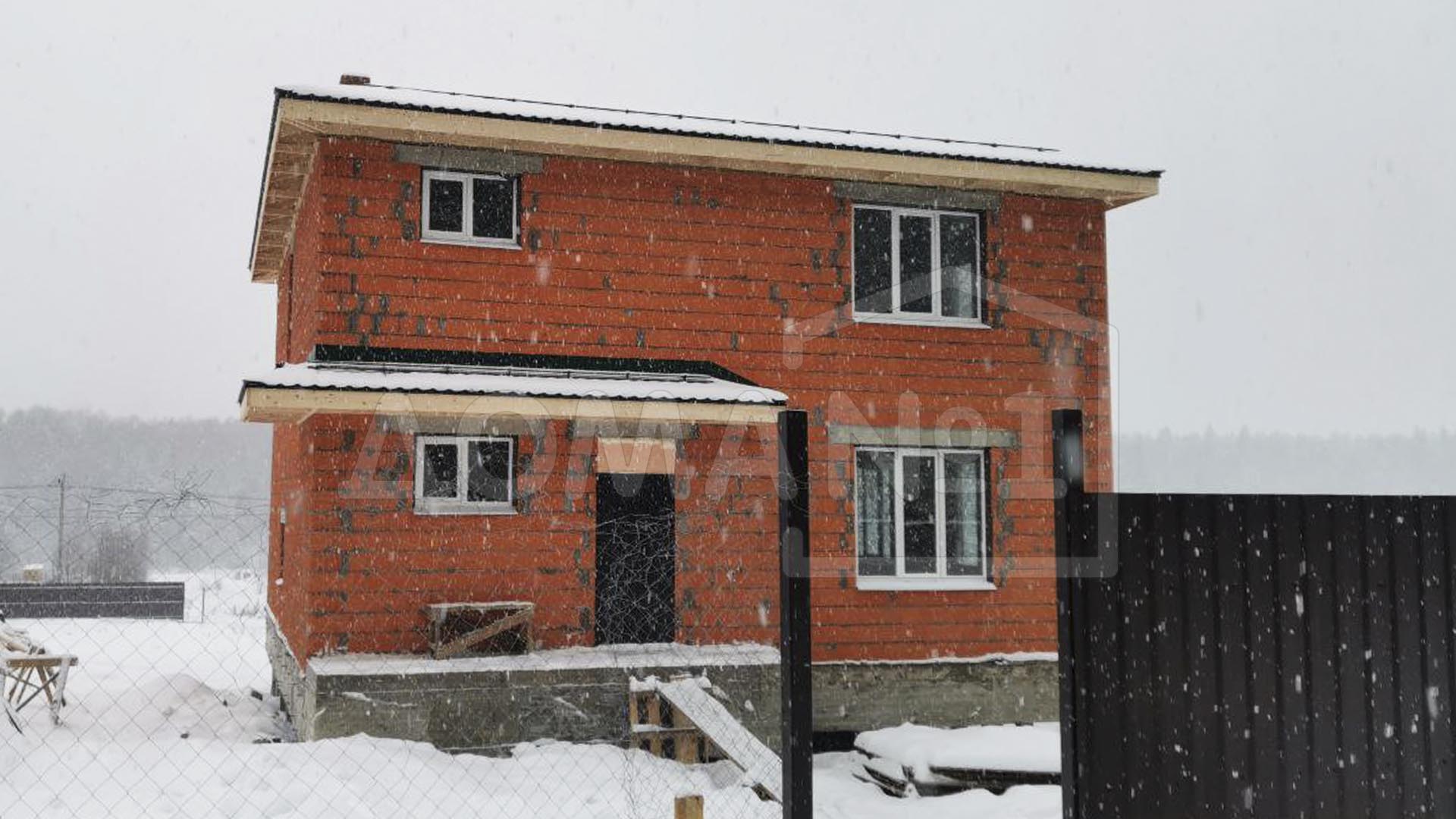 Каменный дом по проекту «Ницца 10х10» - 204 м²