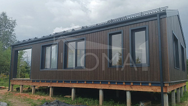 Каркасный дом Вербена Площадь 89,1 м² - Строительная компания Дома 1