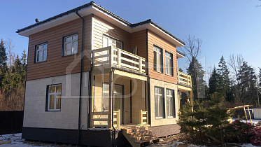 Каркасный дом Кернхоф Площадь 184,4 м² - Строительная компания Дома 1