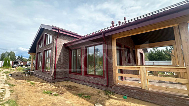 Каркасный дом Остин Площадь 146,9 м² - Строительная компания Дома 1