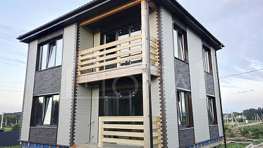 Каркасный дом Ницца 8х8 Площадь 115,0 м² - Строительная компания Дома 1