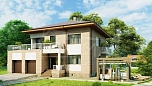 Проект каменного дома Магдебург Площадь 370 м² Цена 18 207 980 ₽ - Строительная компания Дома 1 - Изображение №5