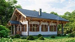 Проект каменного дома Зальцбург-184 Площадь 184 м² Цена 9 639 568 ₽ - Строительная компания Дома 1 - Изображение №5