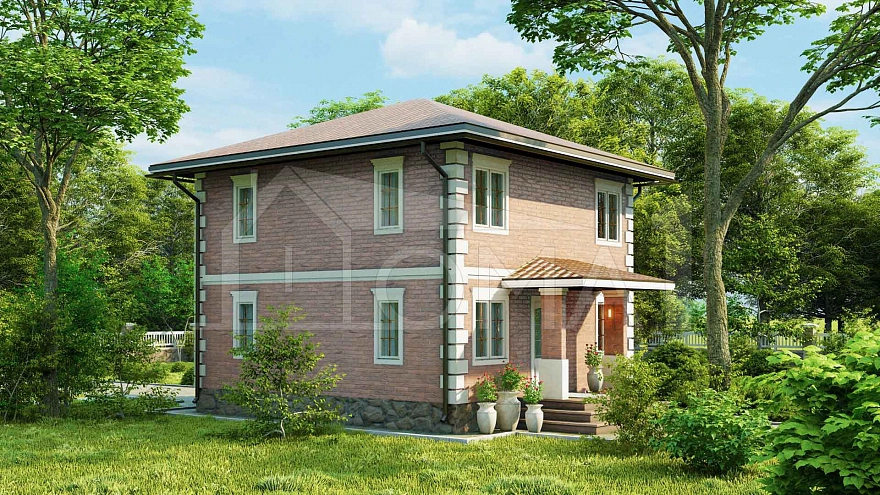 Проект дома из СИП-панелей Торонто Площадь 130 м² Цена 3 614 730 ₽ - Строительная компания Дома 1 - Изображение №4