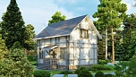 Проект каменного дома Руза Площадь 77 м² Цена 5 025 357 ₽ - Строительная компания Дома 1 - Изображение №6