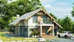 Проект каменного дома Верона Площадь 244 м² Цена 14 666 366 ₽ - Строительная компания Дома 1 - Изображение №1