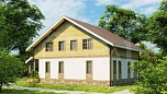 Проект каркасного дома Кирсанов Площадь 281 м² Цена 8 211 932 ₽ - Строительная компания Дома 1 - Изображение №2