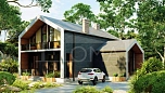 Проект каменного дома Барнхаус-272 Площадь 272 м² Цена 18 234 674 ₽ - Строительная компания Дома 1 - Изображение №2