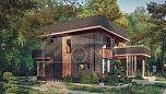 Проект каркасного дома Сакраменто Площадь 211 м² Цена 8 706 845 ₽ - Строительная компания Дома 1 - Изображение №3