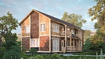 Проект дома из СИП-панелей Тобольск Площадь 256 м² Цена 6 130 038 ₽ - Строительная компания Дома 1 - Изображение №5