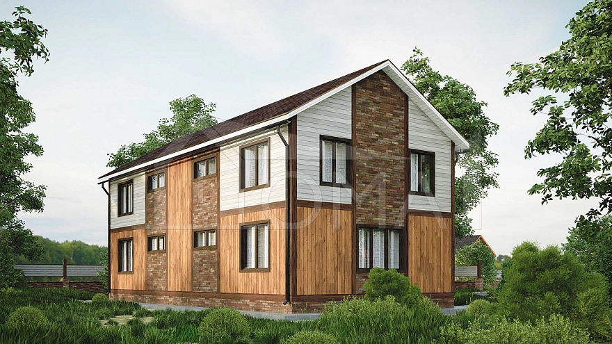 Проект дома из СИП-панелей Тобольск Площадь 256 м² Цена 6 130 038 ₽ - Строительная компания Дома 1 - Изображение №12