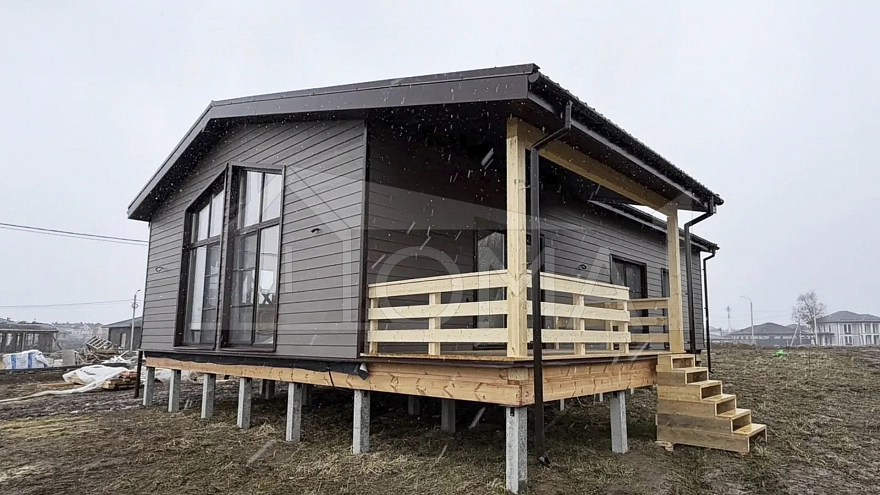 Проект каркасного дома Вероника Площадь 121 м² Цена 3 900 000 ₽ - Строительная компания Дома 1 - Изображение №10