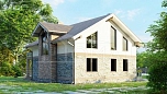 Проект каменного дома Манчестер-237 Площадь 237 м² Цена 10 648 854 ₽ - Строительная компания Дома 1 - Изображение №8