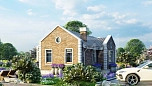Проект каменного дома Ливерпуль-101 Площадь 101 м² Цена 7 563 922 ₽ - Строительная компания Дома 1 - Изображение №4