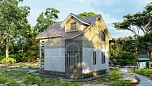 Проект дома из СИП-панелей Богучар Площадь 103 м² Цена 2 928 519 ₽ - Строительная компания Дома 1 - Изображение №5