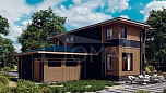 Проект дома из СИП-панелей Шампань Площадь 310 м² Цена 8 093 555 ₽ - Строительная компания Дома 1 - Изображение №18