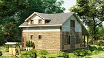Проект каменного дома Ирбит Площадь 136 м² Цена 9 291 000 ₽ - Строительная компания Дома 1 - Изображение №2