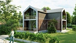 Проект каменного дома Барнхаус-268 Площадь 268 м² Цена 17 966 517 ₽ - Строительная компания Дома 1 - Изображение №6
