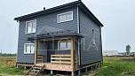 Проект дома из СИП-панелей Ницца 9х9 Площадь 164 м² Цена 5 262 172 ₽ - Строительная компания Дома 1 - Изображение №36