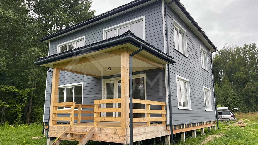 Проект дома из СИП-панелей Ницца 9х9 Площадь 164 м² Цена 5 262 172 ₽ - Строительная компания Дома 1 - Изображение №35