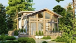 Проект каркасного дома Кинешма Площадь 103 м² Цена 4 054 119 ₽ - Строительная компания Дома 1 - Изображение №5