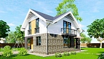 Проект дома из СИП-панелей Виго Площадь 147 м² Цена 4 058 694 ₽ - Строительная компания Дома 1 - Изображение №3