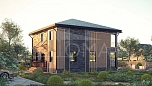 Проект дома из СИП-панелей Цюрих Площадь 226 м² Цена 5 890 222 ₽ - Строительная компания Дома 1 - Изображение №11