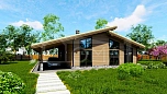 Проект дома из СИП-панелей Минден Площадь 150 м² Цена 4 376 577 ₽ - Строительная компания Дома 1 - Изображение №4