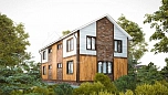 Проект дома из СИП-панелей Тобольск Площадь 256 м² Цена 6 910 922 ₽ - Строительная компания Дома 1 - Изображение №16