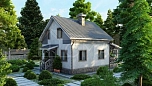 Проект каменного дома Садбери оптима Площадь 93 м² Цена 6 026 700 ₽ - Строительная компания Дома 1 - Изображение №5