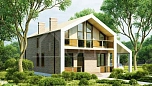 Проект каменного дома Барнхаус-265 Площадь 265 м² Цена 17 765 399 ₽ - Строительная компания Дома 1 - Изображение №4