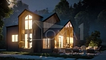Проект дома из СИП-панелей Фресно Площадь 143 м² Цена 3 874 377 ₽ - Строительная компания Дома 1 - Изображение №9