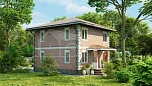 Проект каркасного дома Торонто Площадь 126 м² Цена 4 580 383 ₽ - Строительная компания Дома 1 - Изображение №4