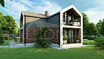 Проект каменного дома Барнхаус-268 Площадь 268 м² Цена 17 966 517 ₽ - Строительная компания Дома 1 - Изображение №2