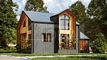 Проект дома из СИП-панелей Фресно Площадь 143 м² Цена 3 874 377 ₽ - Строительная компания Дома 1 - Изображение №5