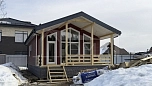 Проект каменного дома Санрайз Площадь 70 м² Цена 4 846 260 ₽ - Строительная компания Дома 1 - Изображение №8