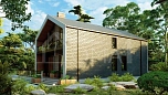 Проект каменного дома Барнхаус-272 Площадь 272 м² Цена 17 366 356 ₽ - Строительная компания Дома 1 - Изображение №8