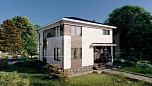 Проект каркасного дома Ницца 8х9 Площадь 144 м² Цена 5 581 651 ₽ - Строительная компания Дома 1 - Изображение №2