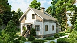 Проект каменного дома Садбери оптима Площадь 93 м² Цена 6 026 700 ₽ - Строительная компания Дома 1 - Изображение №2